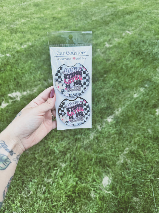 Overstimulated Moms Club Coasters