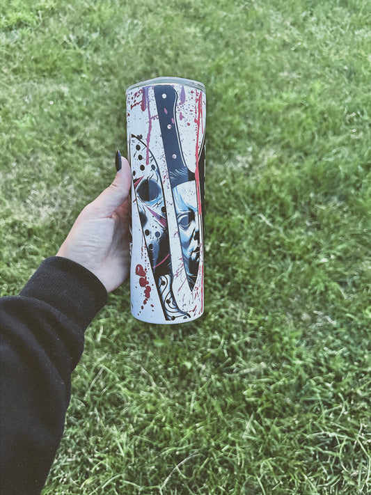 Spooky Bitch Slasher Tumbler